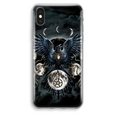 Sinister Wings: iPhone XS Max Transparant Hoesje
