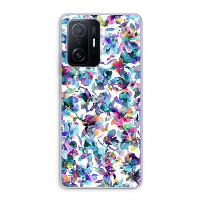 Hibiscus Flowers: Xiaomi 11T Pro Transparant Hoesje
