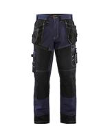 Blåkläder Werkbroek X1500 15001370 | Marineblauw/Zwart | Maat C154 - 7330509421925