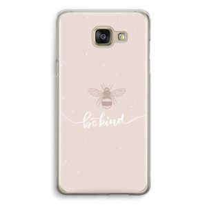Be(e) kind: Samsung Galaxy A5 (2016) Transparant Hoesje
