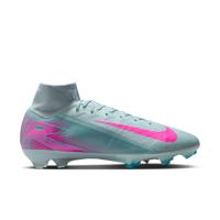 Nike Zoom Mercurial Superfly 10 Elite Gras Voetbalschoenen (FG) Lichtblauw Felroze