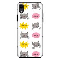 Meow: iPhone XR Tough Case