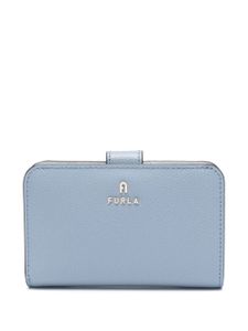 Furla portefeuille pliant à plaque logo - Bleu