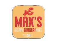 Max Organic Mints Ginger mints - 35gr