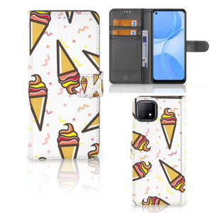 OPPO A73 5G Book Cover Icecream