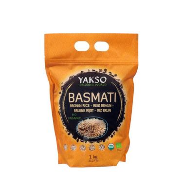Basmati rijst bruin bio