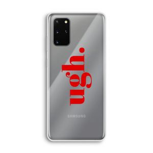Ugh: Samsung Galaxy S20 Plus Transparant Hoesje