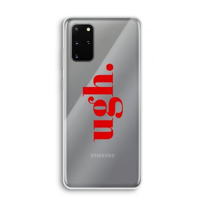 Ugh: Samsung Galaxy S20 Plus Transparant Hoesje