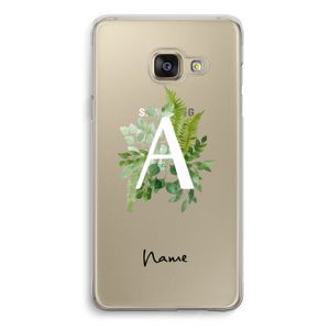 Green Brush: Samsung A3 (2017) Transparant Hoesje