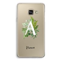 Green Brush: Samsung A3 (2017) Transparant Hoesje