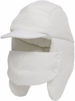 Burberry casquette à design matelassé - Blanc