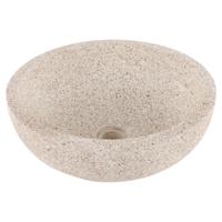 Differnz waskom terrazzo | bruin/beige | Ø 40 cm