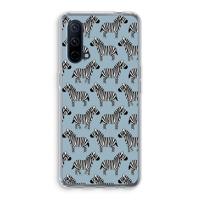 Zebra: OnePlus Nord CE 5G Transparant Hoesje - thumbnail