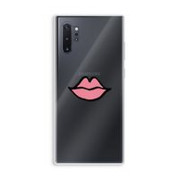 Kusje: Samsung Galaxy Note 10 Plus Transparant Hoesje