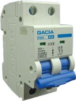 GACIA installatieautomaat M80/PB8H-2B63 2p B63 10kA