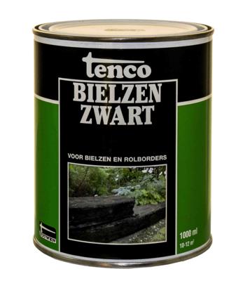 Bielzen zwart 1l verf/beits - Tenco