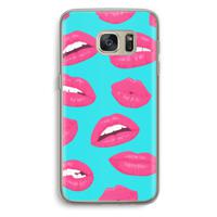 Bite my lip: Samsung Galaxy S7 Transparant Hoesje - thumbnail