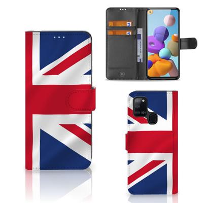 Samsung Galaxy A21s | Bookstyle Case | Groot-Brittannië