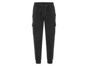 LIVERGY Heren joggingbroek (Zwart, XL)