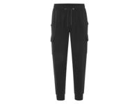 LIVERGY Heren joggingbroek (Zwart, XL)