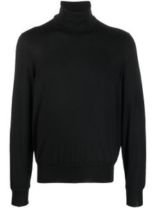 TOM FORD pull nervuré à col roulé - Noir