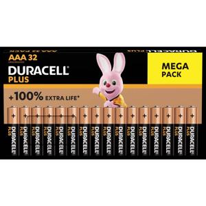 Duracell Plus-AAA BP32 AAA batterij (potlood) Alkaline 1.5 V 32 stuk(s)