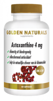 Golden Naturals Astaxanthine 4mg Softgels