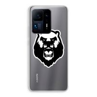 Angry Bear (white): Xiaomi Mi Mix 4 Transparant Hoesje Angry Bear (white): Xiaomi Mi Mix 4 Transparant Hoesje