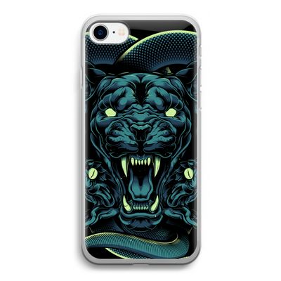 Cougar and Vipers: iPhone SE 2020 Transparant Hoesje