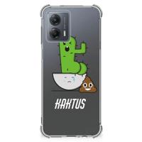 Motorola Moto G53 Stevig | Bumper Hoesje | Cactus Poo Motorola Moto G53 Stevig | Bumper Hoesje | Cactus Poo