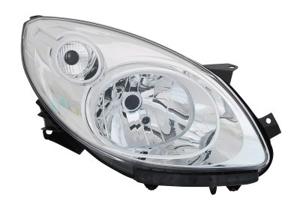Koplamp rechts met knipperlicht H4 inclusief STELMOTOR Chrome 4371964