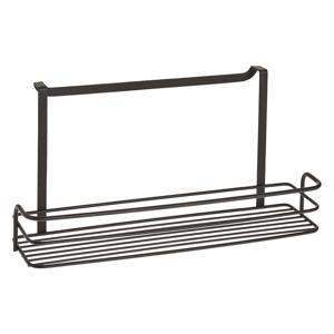 Metaltex badkamerrekje 34x11x17 cm zwart
