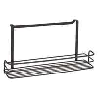 Metaltex badkamerrekje 34x11x17 cm zwart - thumbnail