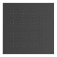 Hoofddouche Tres Exclusive | 50x50 cm | Vierkant | Zwart mat