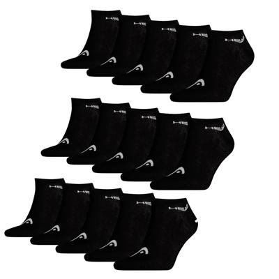 Head Sneaker sokken 15-pack Zwart-39/42