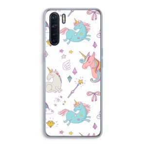 Fantasiewereld: Oppo A91 Transparant Hoesje