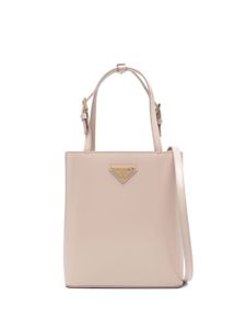 Prada petit sac Panier en cuir - Rose