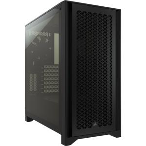 Corsair 4000D AIRFLOW Tempered Glass tower behuizing 1x USB-A | 1x USB-C | Tempered Glass