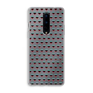 Hartjes: OnePlus 8 Transparant Hoesje