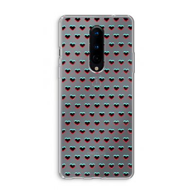 Hartjes: OnePlus 8 Transparant Hoesje