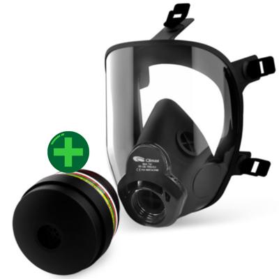 Climax Gas Masker - 741 - EN 148-1 (Rd40) Aansluiting + Filter ABEK2P3