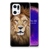 OPPO Find X5 Pro | TPU Hoesje | Leeuw