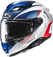 HJC F71 Catos, Integraalhelm, Wit Blauw Rood
