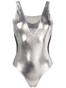 Brigitte maillot de bain Michelle à design métallisé - Argent