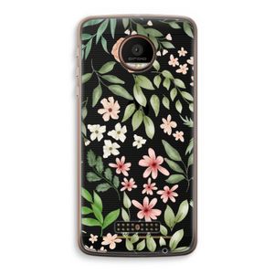 Botanical sweet flower heaven: Motorola Moto Z Force Transparant Hoesje