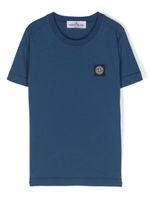 Stone Island Junior t-shirt en coton à motif Compass - Bleu - thumbnail