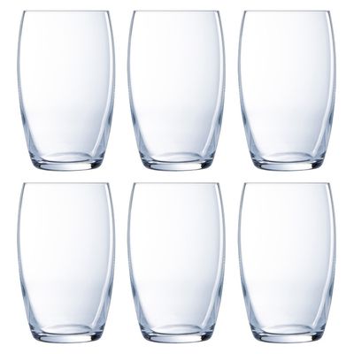18x Stuks waterglazen/sapglazen Versailles 375 ml