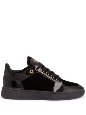 Giuseppe Zanotti baskets à bout rond - Noir