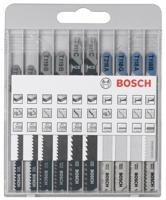 Bosch Accessoires decoupeerzaagbladen | voor hout en metaal | 10-delig | 2607010630 - 2607010630