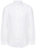 Eleventy chemise en lin - Blanc